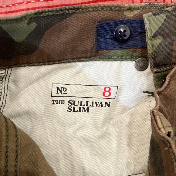 Ralph Lauren Girls size 8 W24L23.5 rise 9” Camouflage Pants - Picture 3 of 16